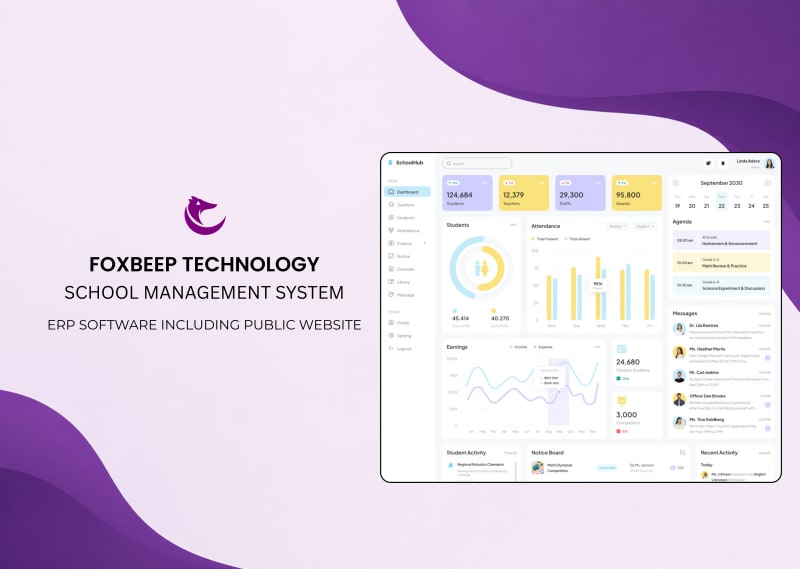 School Management System ERP Software