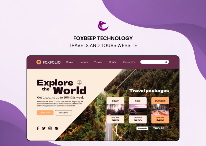 Travel & Tours Website Development in Nepal, Booking & Payment Ready