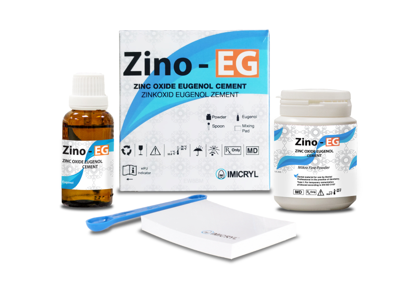 ZINO EG ZINC OXIDE EUGENOL CEMENT 75g Powder / 20m Liquidl