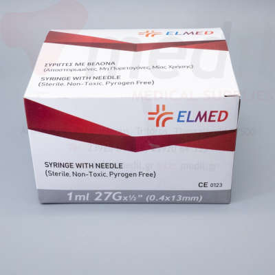 ΣΥΡΙΓΓΑ ELMED 1ml, 26G