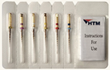 PRO-T ROTATORY FILES NiTi (BLUE, GOLD) NoS2, 6T