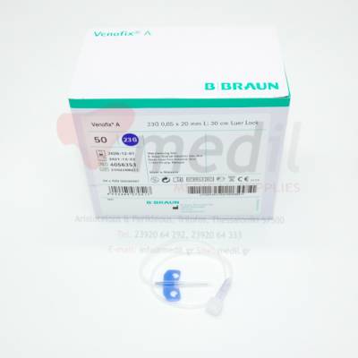 ΠΕΤΑΛΟΥΔΕΣ VENOFIX 23G (ΜΠΛΕ)