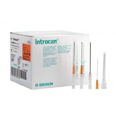 ΦΛΕΒΟΚΑΘΕΤΗΡΕΣ INTROCAN 18G (ΠΡΑΣΙΝΟ)