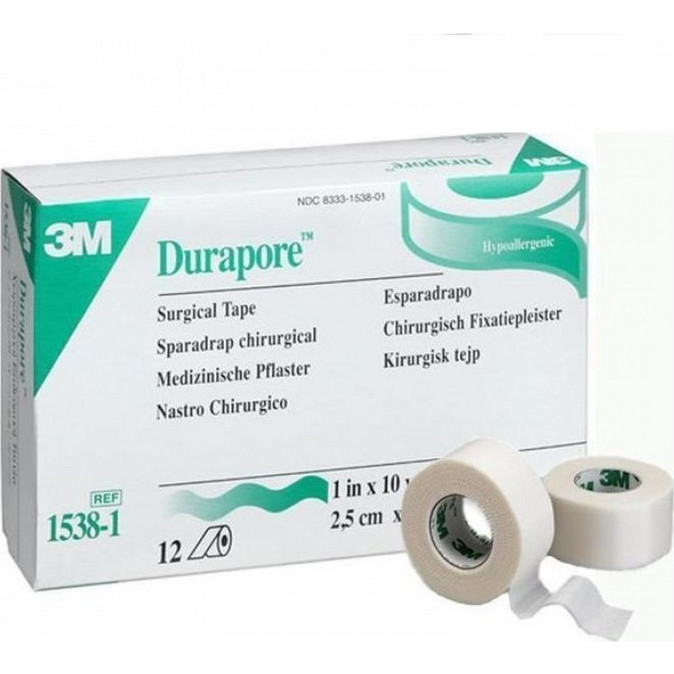 ΤΑΙΝΙΑ ΜΕΤΑΞΩΤΗ ΕΠΙΔΕΣΜ. 2,5cm Χ 9,1m DURAPORE