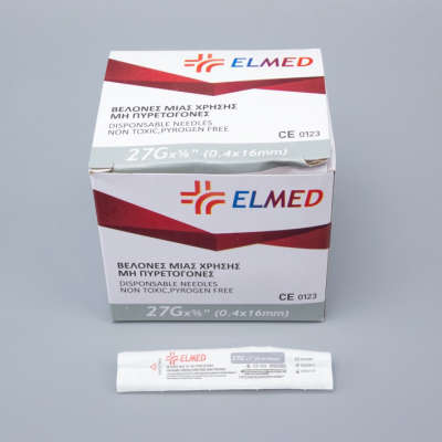 ΒΕΛΟΝΕΣ ΥΠΟΔΟΡΙΕΣ 27G x 5/8″ 100T
