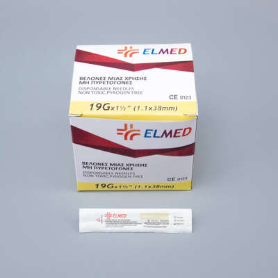 ΒΕΛΟΝΕΣ ΥΠΟΔΟΡΙΕΣ 19G x 1 1/2″ 100T