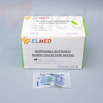 ΠΕΤΑΛΟΥΔΑ ELMED ΤΥΠΟΥ VACUTAINER (21G 3/4'' X 7'')