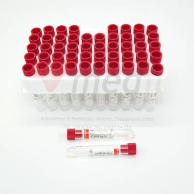 ΣΩΛΗΝΑΡΙΑ FL MED ΒΙΟΧ. ΜΕ GEL 5ml 13X75mm (ΚΟΚΚΙΝΑ) (22742)