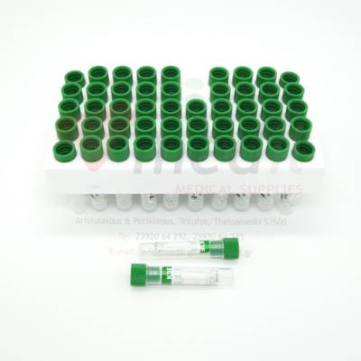 ΣΩΛΗΝΑΡΙΑ FL MED K3EDTA 1ml 12X56mm (ΠΡΑΣΙΝΑ) (22108)