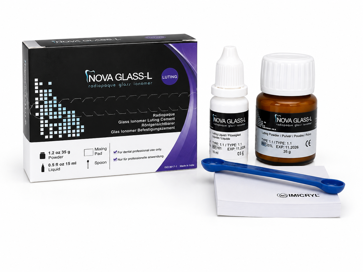 NOVA GLASS L IONOMER CEMENT (NOL02)