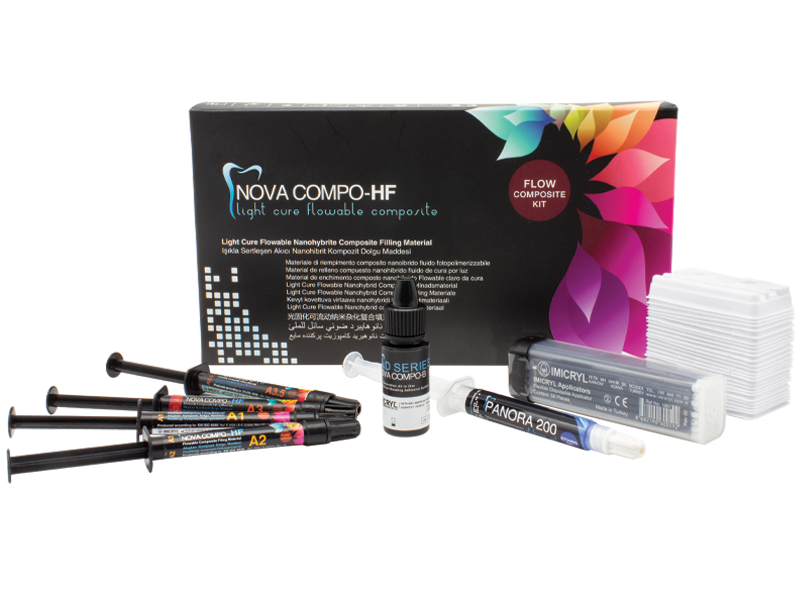 NOVA COMPO HF FLOW 4*2KIT (2*A2,2*A3)  (NHF04)