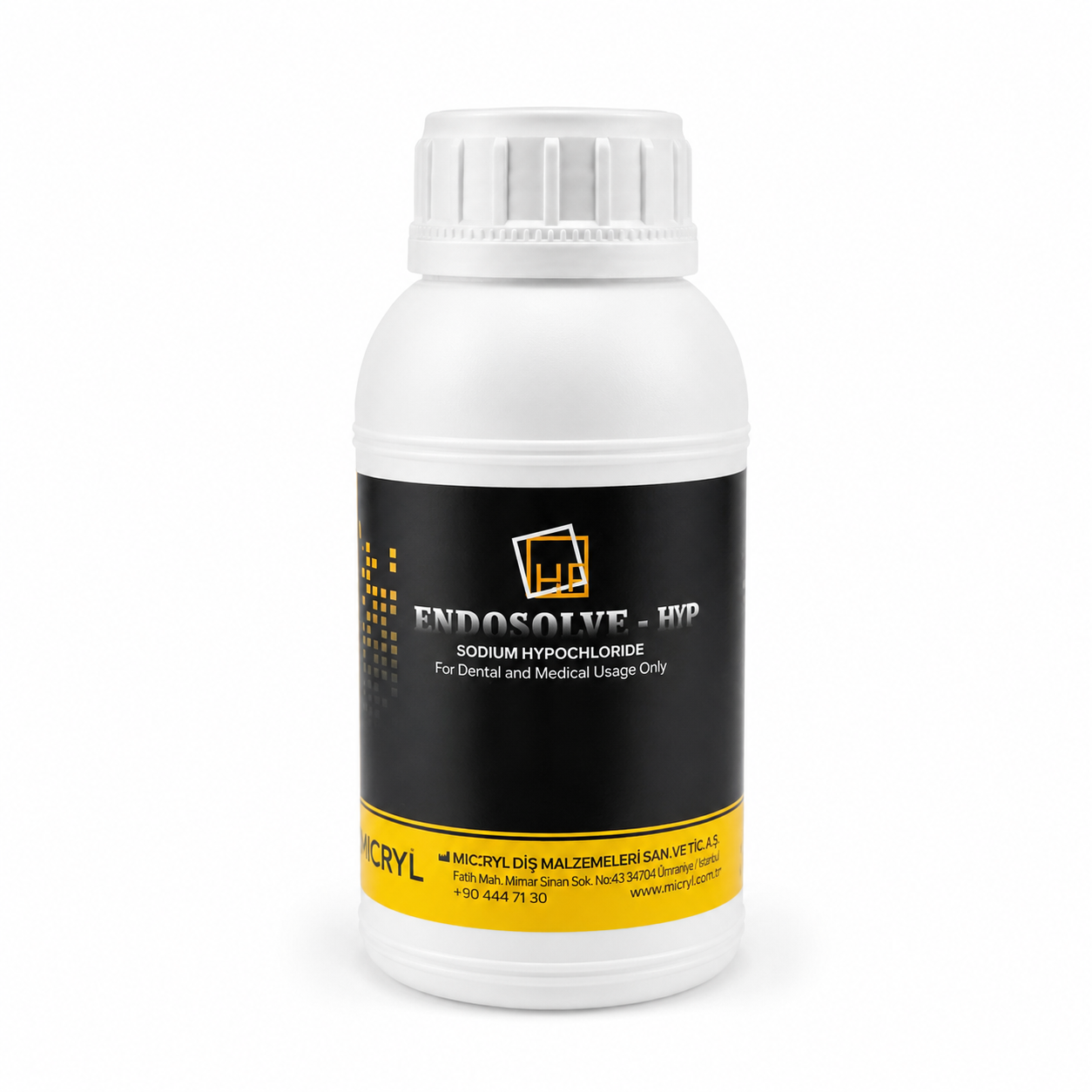 ENDOSOLVE-HP-HYPOCLORIDE 250ML 5% (EHP01)