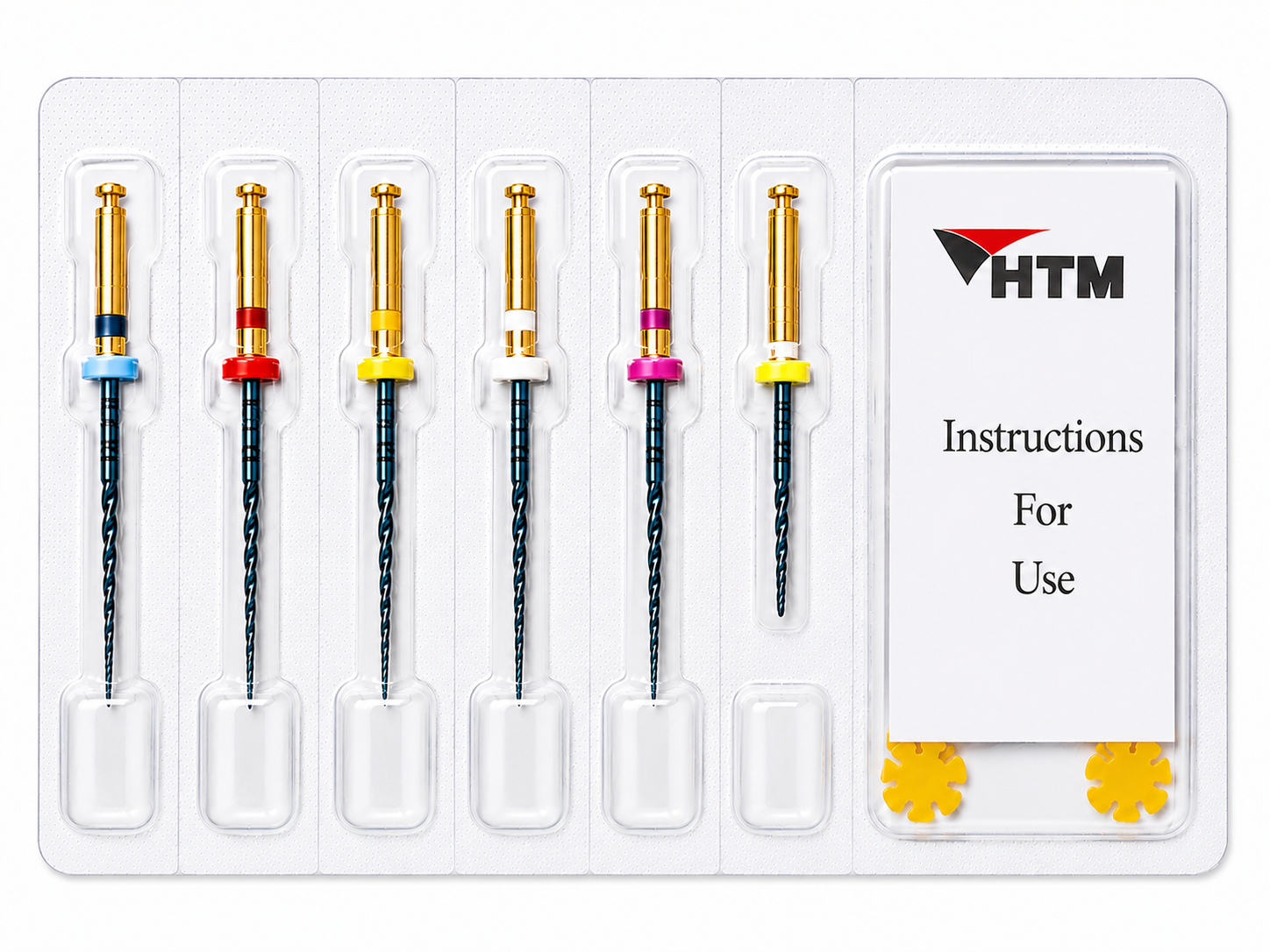 PRO-T ROTATORY FILES NiTi 21mm (GOLD) No S2, 6T