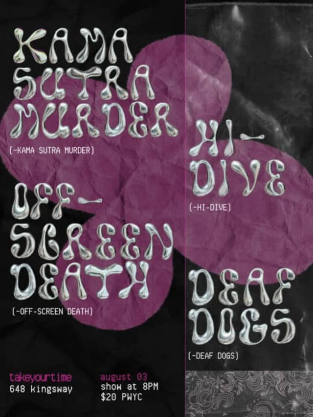 Poster — 648 Kingsway — Aug 7