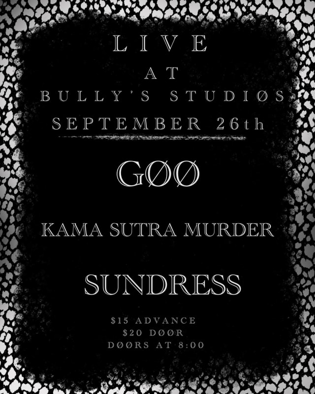 Poster — Bully's — Sep 26