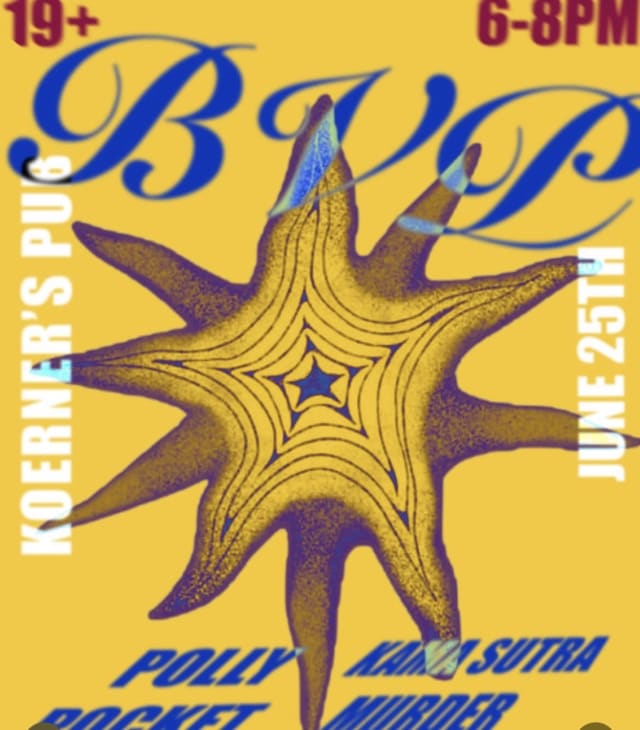 Poster — Koerner's Pub — Jun 25