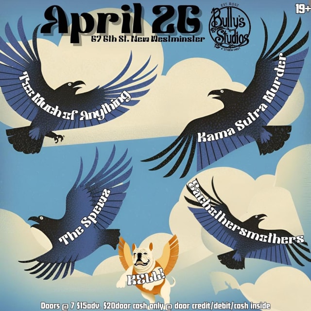 Poster — Bully's Studio — Apr 26