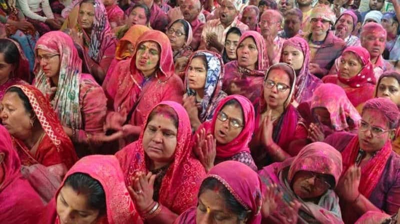 चारभुजा मंदिर में होली उत्सव