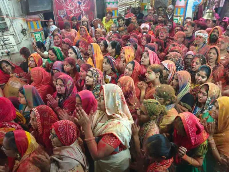 धुलंडी पर चारभुजा नाथ मंदिर दर्शन समय बदला