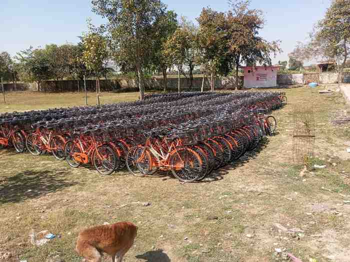मांगरोल ब्लॉक में छात्राओं के लिए 511 साइकिल वितरण की तैयारी