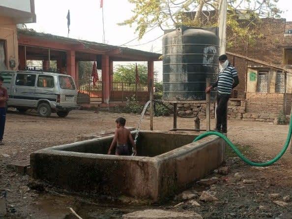 मांगरोल क्षेत्र में सरकारी नलकूप से टैंकर भरने का मामला