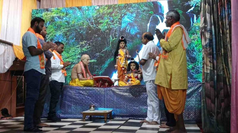 मांगरोल रामलीला में केकई दशरथ संवाद और राम वनवास