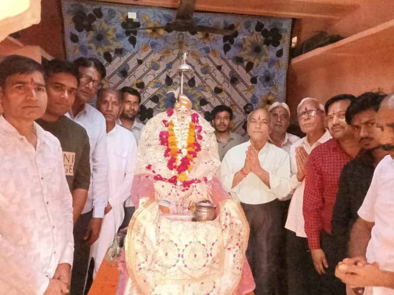 मांगरोल कुंज चौक पर राम जन्मोत्सव धूमधाम से मनाया गया