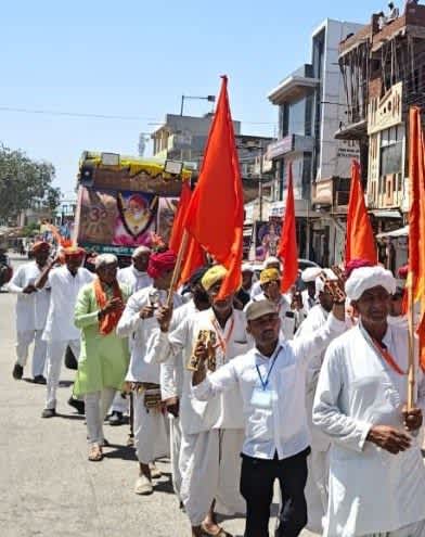 संकीर्तन यात्रा पांचवें दिन पहुंची, भक्ति से गूंजा राजस्थान क्षेत्र