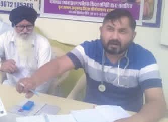 अनूपगढ़ वृद्ध आश्रम में हेल्थ कैंप, बुजुर्गों को मिली सुविधा