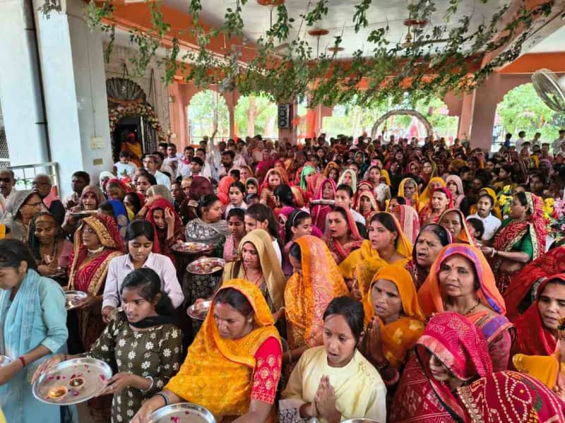 सीसवाली नगर से भटेड़ी बालाजी तक पैदल यात्रा सम्पन्न