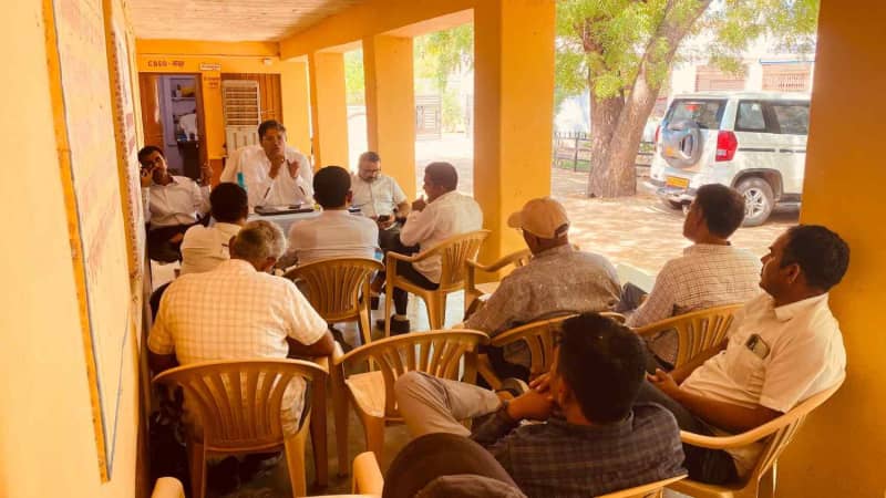 बागोड़ा शिक्षा विभाग ने किया प्रवेश अभियान को सफल संचालन