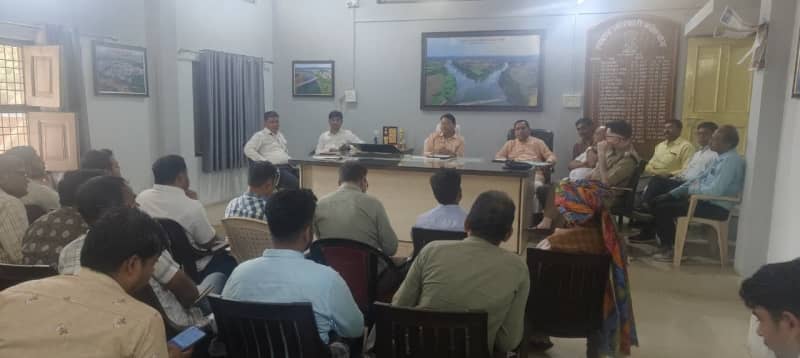 मनोहरथाना में पदयात्रा कार्यक्रम को लेकर प्रशासनिक बैठक आयोजित संपन्न
