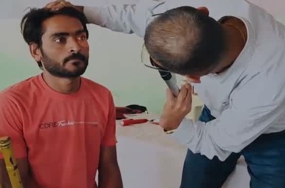 टोंक में निःशुल्क नेत्र जांच चश्मा वितरण शिविर आयोजित