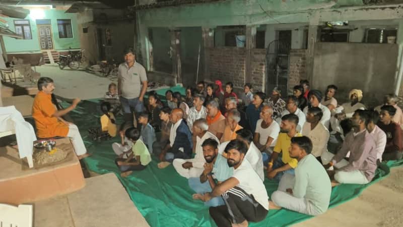 गोपालपुरा में भूमि सुपोषण कार्यक्रम, किसानों ने लिया संरक्षण संकल्प