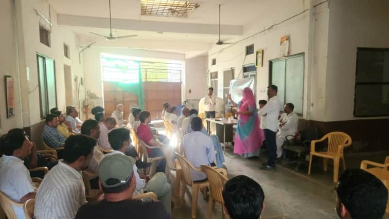कानोड़ में कांग्रेस बैठक, संगठन विस्तार और लोकतंत्र बचाने पर जोर