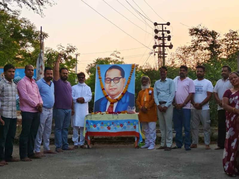 मावली में बाबा साहब अंबेडकर की 135वीं जयंती धूमधाम से मनाई