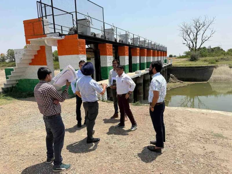 दाईं मुख्य नहर का संयुक्त विभागीय निरीक्षण, मरम्मत कार्य चिन्हित