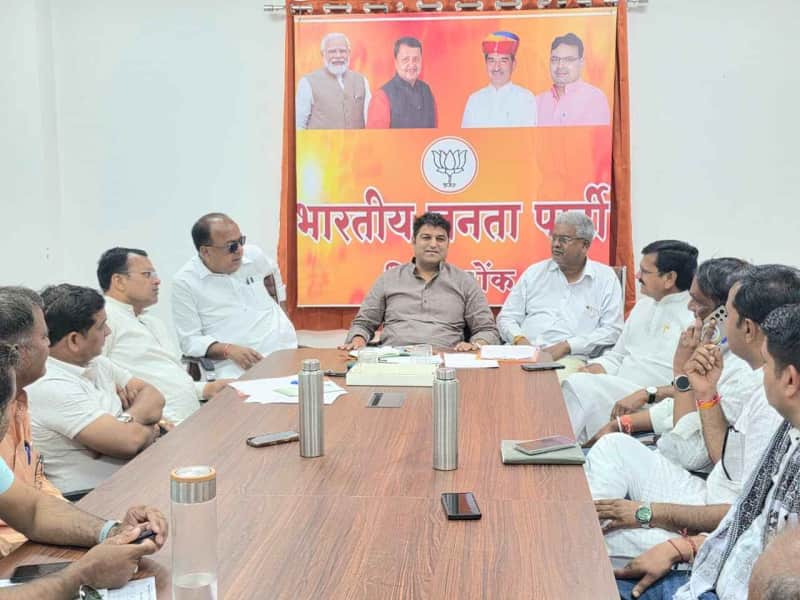 टोंक में भाजपा राष्ट्रीय अध्यक्ष व सीएम का 27 को दौरा