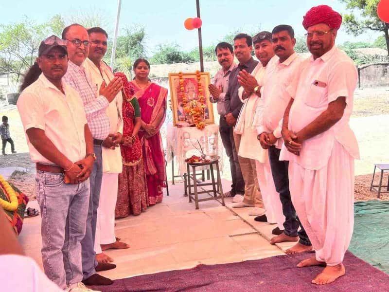श्रीरामपुरा विद्यालय नए भवन में पूजा के साथ स्थानांतरित