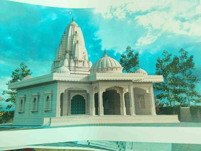 चारनेट में बनेगा 2 करोड़ भव्य श्री दर्रा बालाजी मंदिर