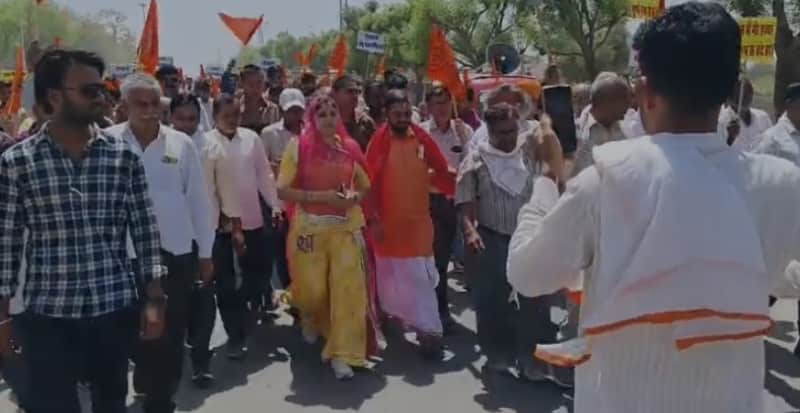 मकराना में गौ सम्मान अभियान, तहसीलदार को सौंपा गया ज्ञापन