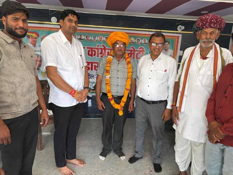 राजेश सैनी बने टोडारायसिंह शहर कांग्रेस अध्यक्ष, कार्यकर्ताओं में उत्साह