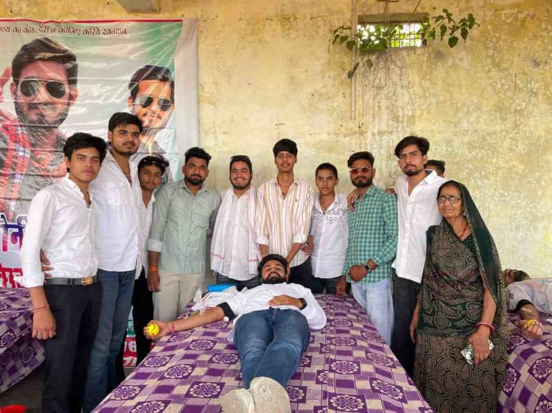 गौरव सोनी पुण्यतिथि पर रक्तदान शिविर में 120 यूनिट संग्रह