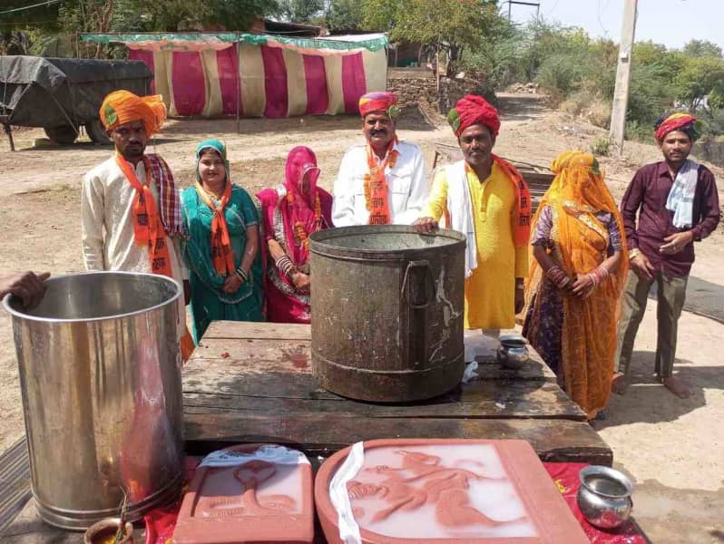 पाड़लिया में वीर तेजाजी प्रतिमा प्राण प्रतिष्ठा 3 मई आयोजन
