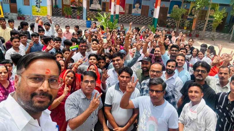 अखिल राजस्थान विश्वकर्मा सामान्य ज्ञान प्रतियोगिता परीक्षा मकराना में संपन्न