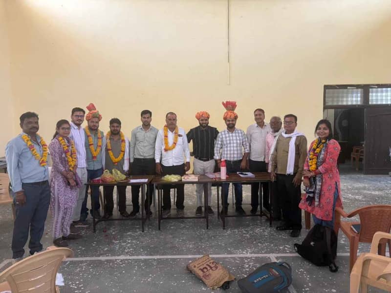 मांगरोल में ग्राम विकास अधिकारी संघ चुनाव निर्विरोध सम्पन्न