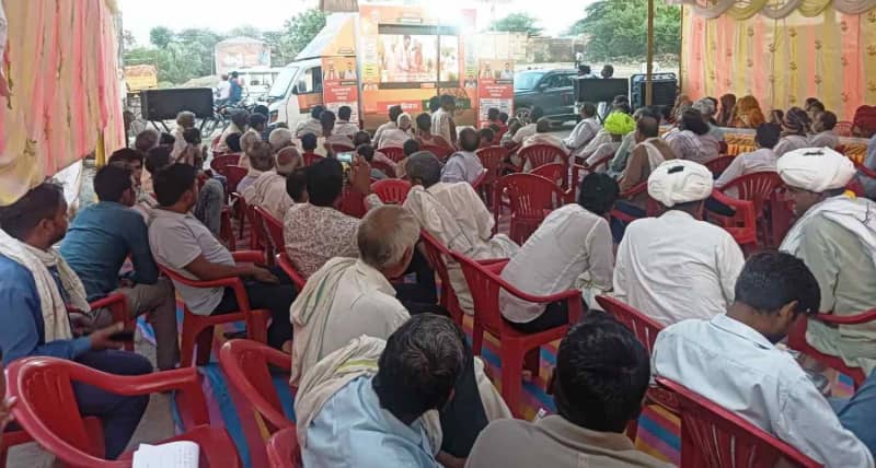 ग्राम रथ अभियान से 19 पंचायतों में योजनाओं का प्रचार प्रसार