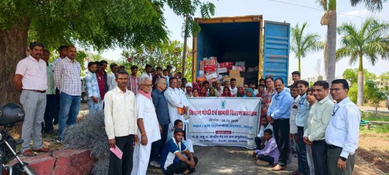 अविकानगर में आदिवासी किसानों हेतु वैज्ञानिक खेती संगोष्ठी आयोजित कार्यक्रम