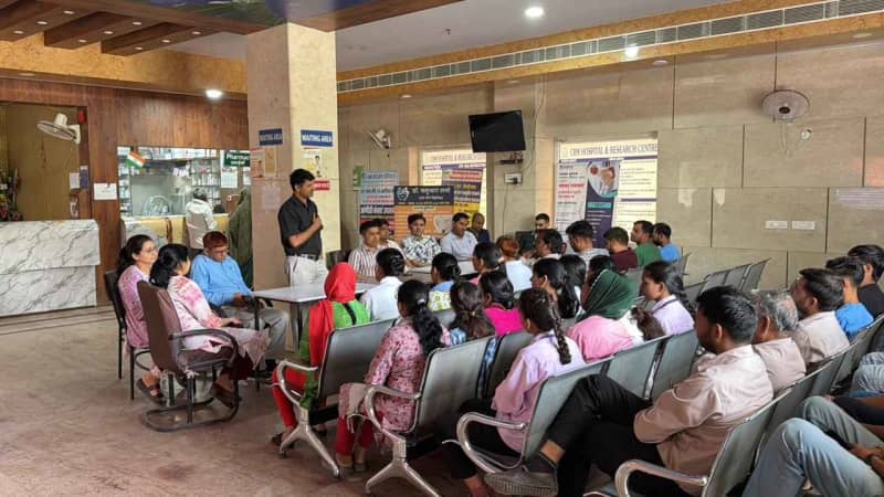 सीबीएम हॉस्पिटल मकराना में नर्सिंग दिवस समारोह व सम्मान