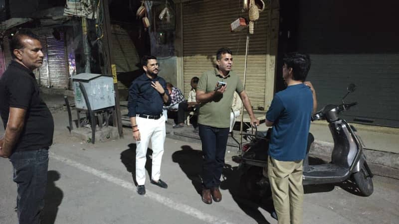 टोक नगर परिषद आयुक्त ने सफाई व्यवस्था का औचक निरीक्षण